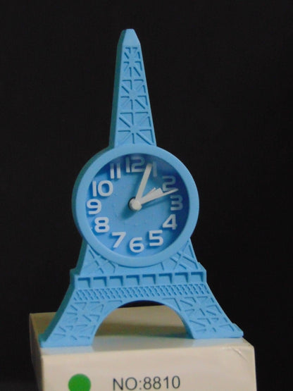 Eiffel Tower Shaped Alarm Clock USA Stocked And Shipped Battery Operat - Lighter Deals USA