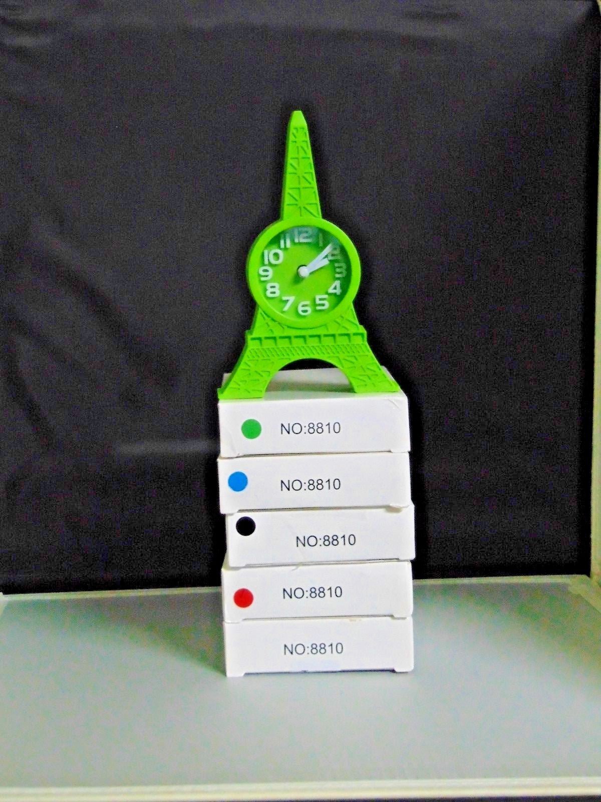 Eiffel Tower Shaped Alarm Clock USA Stocked And Shipped Battery Operat - Lighter Deals USA