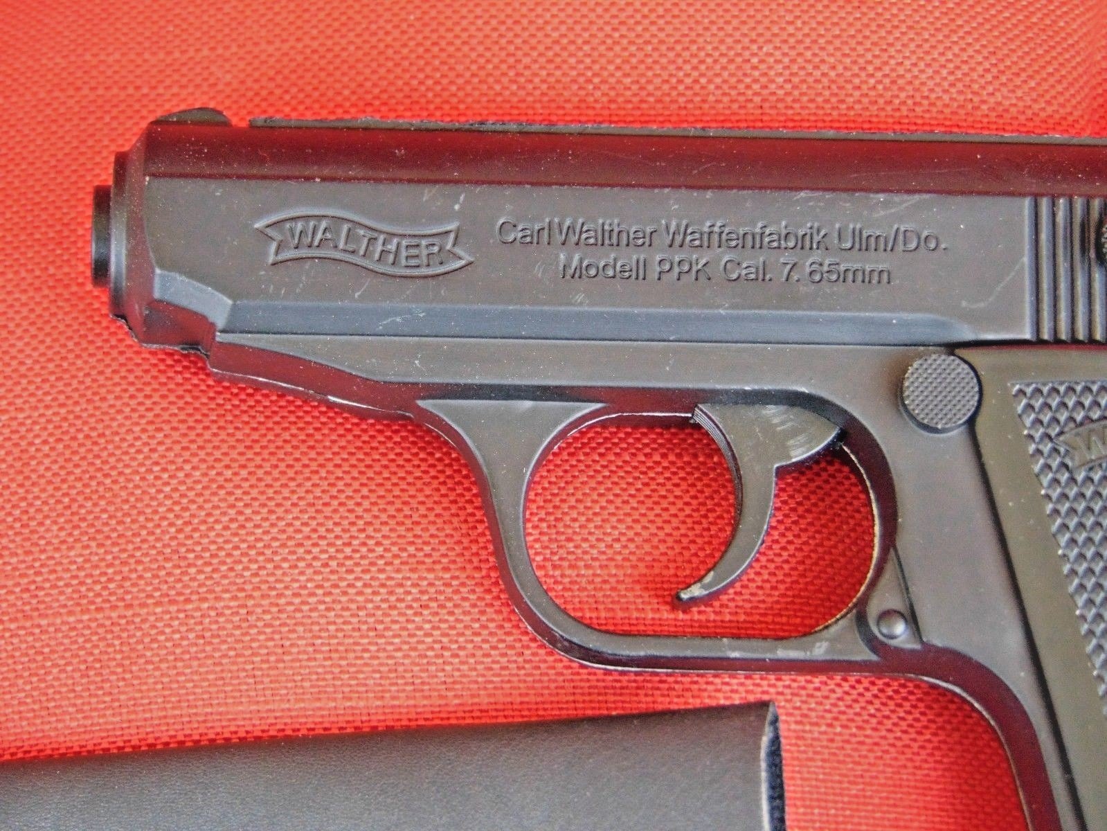 EXTRA Large Walther PPK Gun Shaped Jet Torch Lighter With Holster - Lighter Deals USA