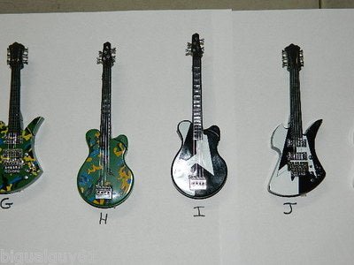 Fancy Electric And Bass Guitar Shaped Butane Lighter USA Stocked And Shipped - Lighter Deals USA