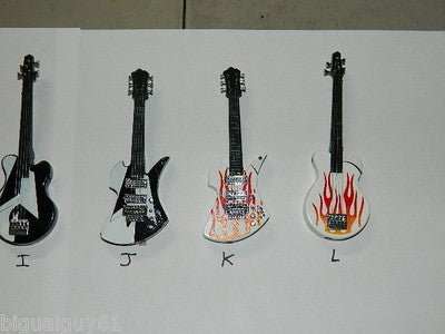 Fancy Electric And Bass Guitar Shaped Butane Lighter USA Stocked And Shipped - Lighter Deals USA