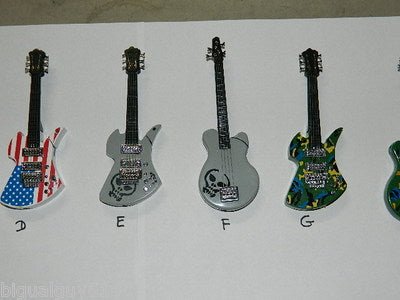 Fancy Electric And Bass Guitar Shaped Butane Lighter USA Stocked And Shipped - Lighter Deals USA