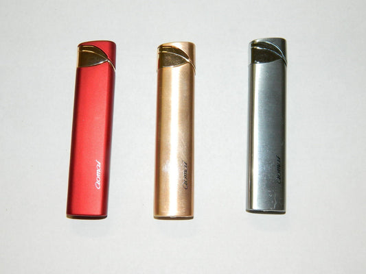 Fancy Ultra Thin Jet Torch Lighter Choice Of 5 Beautiful Colors - Lighter Deals USA