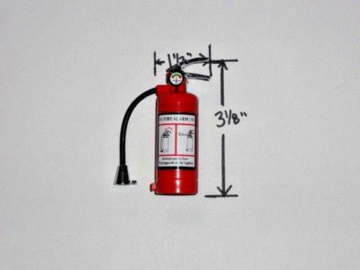 Fire Extinguisher Shaped Butane Cigarette Lighter USA Stocked NOT HazM - Lighter Deals USA
