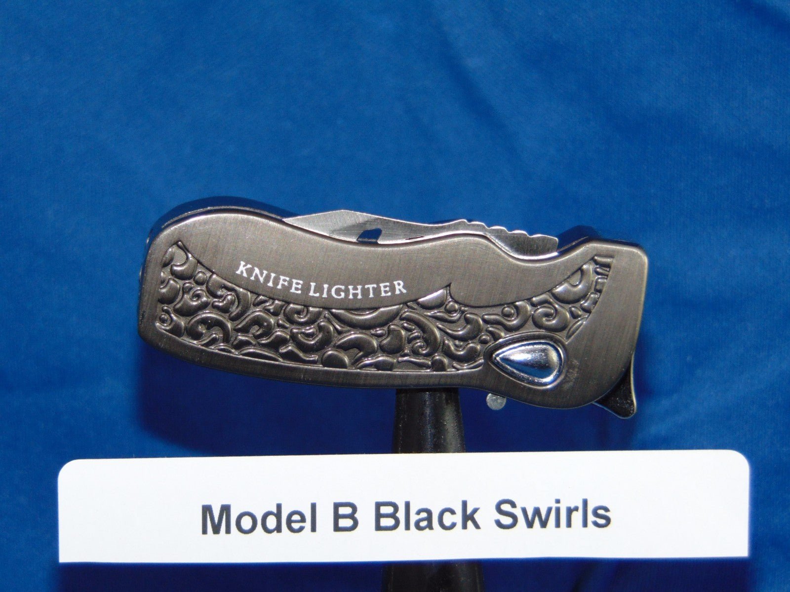Folding Knife Lighter Jet Torch Lighter Child Resistant Safety Lock US - Lighter Deals USA