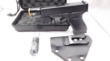 Futuristic Model 17 Gen 5 Gun Shape Jet Torch Lighter Slide Action Series 9X19 - Lighter Deals USA