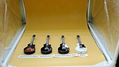 Gibson Les Paul Guitar Shaped Butane Lighter With Flashing LED's USA S - Lighter Deals USA