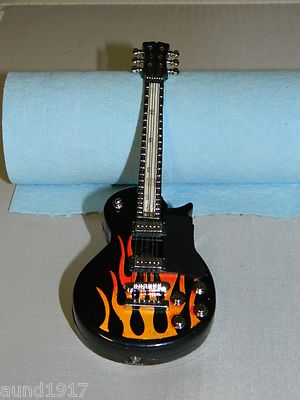 Gibson Les Paul Guitar Shaped Butane Lighter With Flashing LED's USA S - Lighter Deals USA
