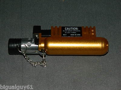 Gold Scuba Tank Shaped Windproof Jet Torch Lighter With Safety Cap USA - Lighter Deals USA