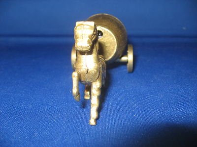 Horse Pulling Vintage Wine Barrel Butane Lighter For Horse Lovers - Lighter Deals USA