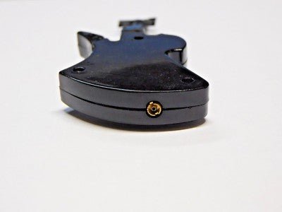 Jet Black Fender Guitar Shaped Jet Torch Butane Lighter USA Stocked An - Lighter Deals USA