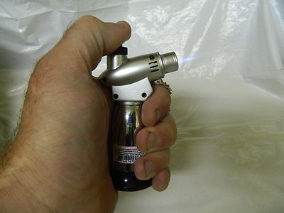 Jumbo Chrome Jet Torch Lighter Electronic Ignition Select 4 Colors USA - Lighter Deals USA