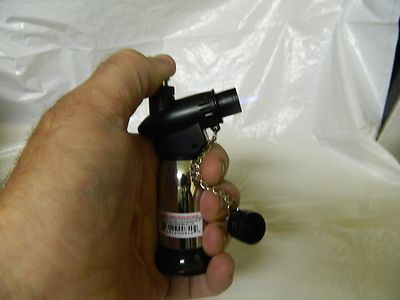 Jumbo Chrome Jet Torch Lighter Electronic Ignition Select 4 Colors USA - Lighter Deals USA