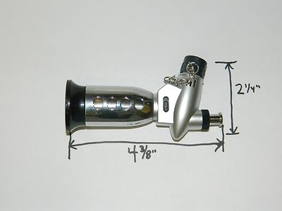 Jumbo Chrome Jet Torch Lighter Electronic Ignition Select 4 Colors USA - Lighter Deals USA
