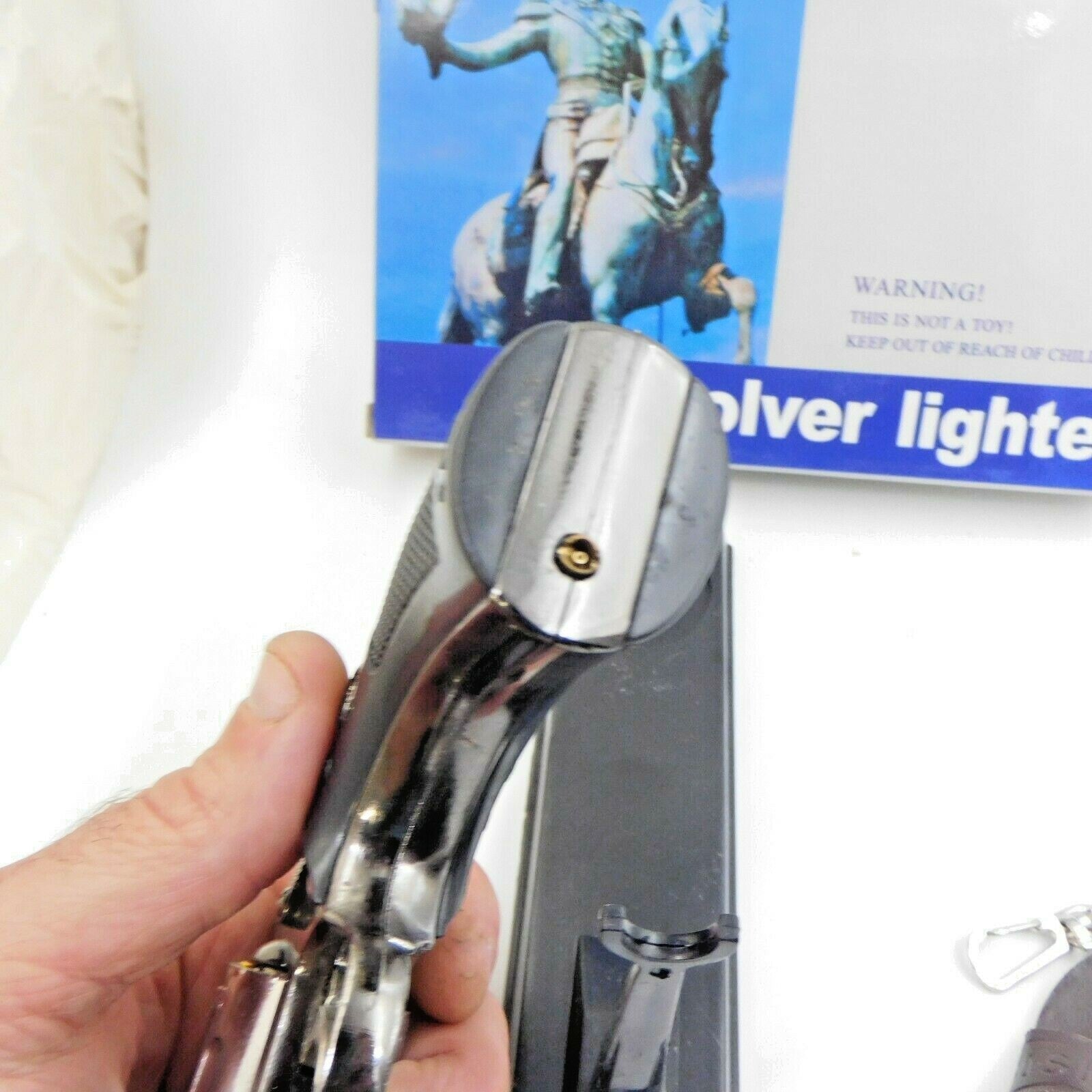 Junior Colt Python 357 Gun Pistol Jet Torch Lighter USA Stocked And Shipped - Lighter Deals USA