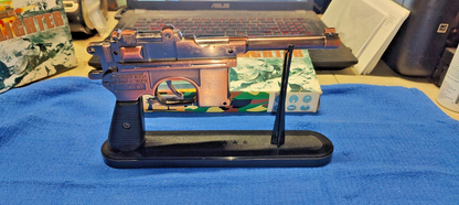 Large Mauser Gun Shape Jet Torch Lighter With Display Stand - Lighter Deals USA