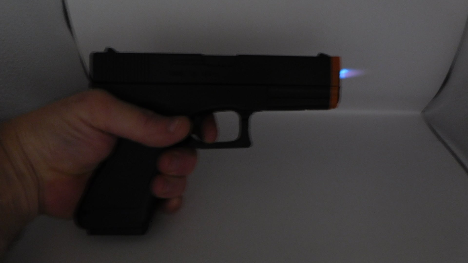 Large Model 18c Gun Shape Jet Torch Lighter Slide Action Series 9X19 USA Stocked - Lighter Deals USA