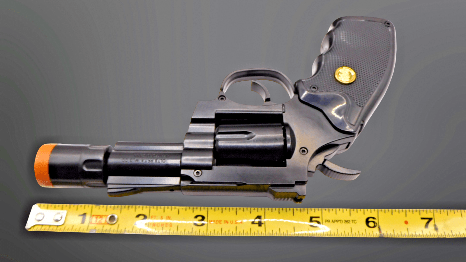 Magnum 38 Special Gun Shape Lighter Combo With A Medium Gun Shape Jet Torch Lighter - Lighter Deals USA