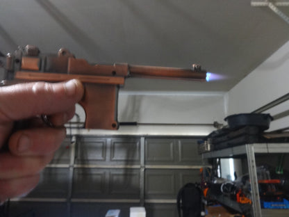 Mauser Gun Pistol Jet Torch Lighter USA Stocked and Shipped - Lighter Deals USA