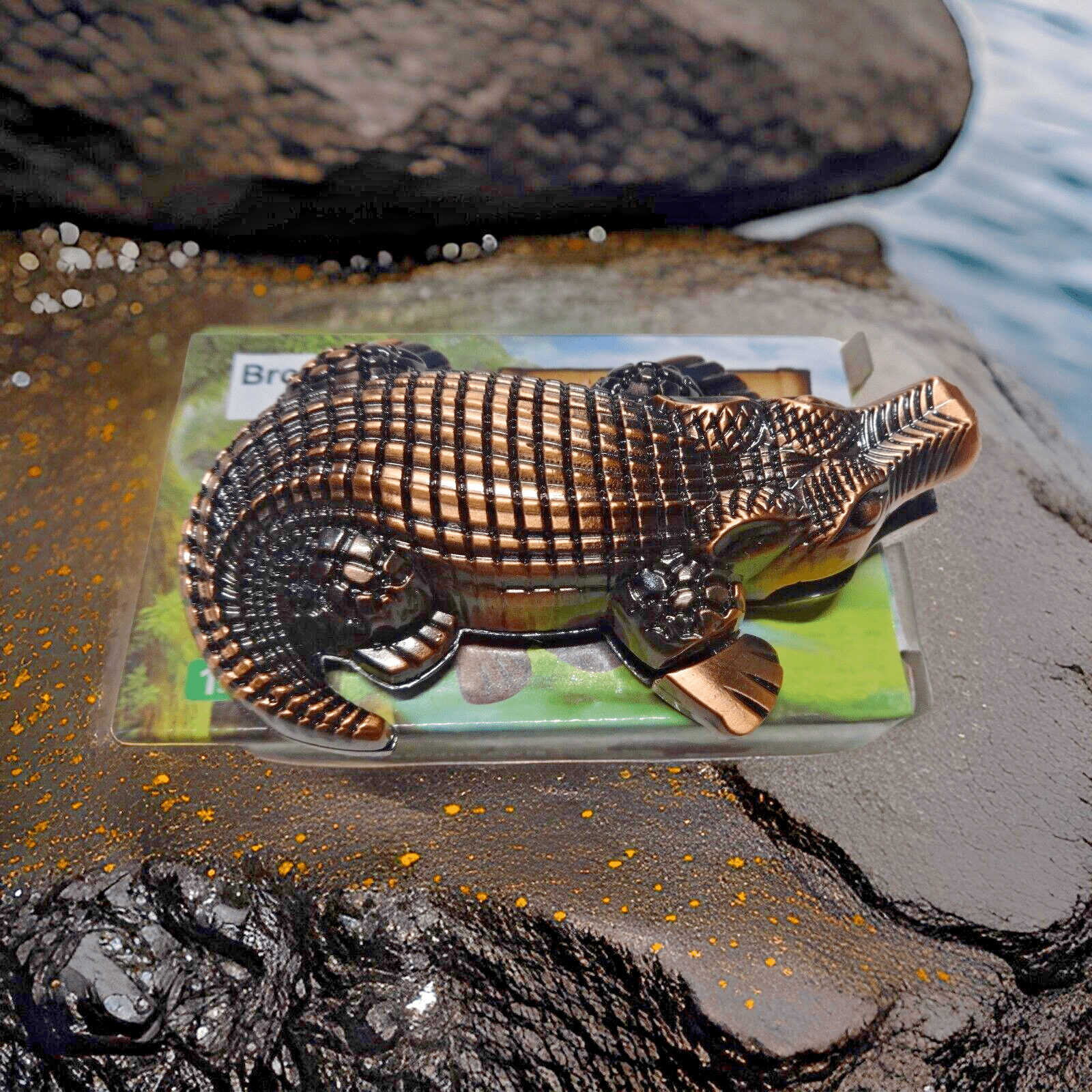 Metal Alligator Lighter Novelty Crocodile Shaped Jet Torch Lighter USA - Lighter Deals USA
