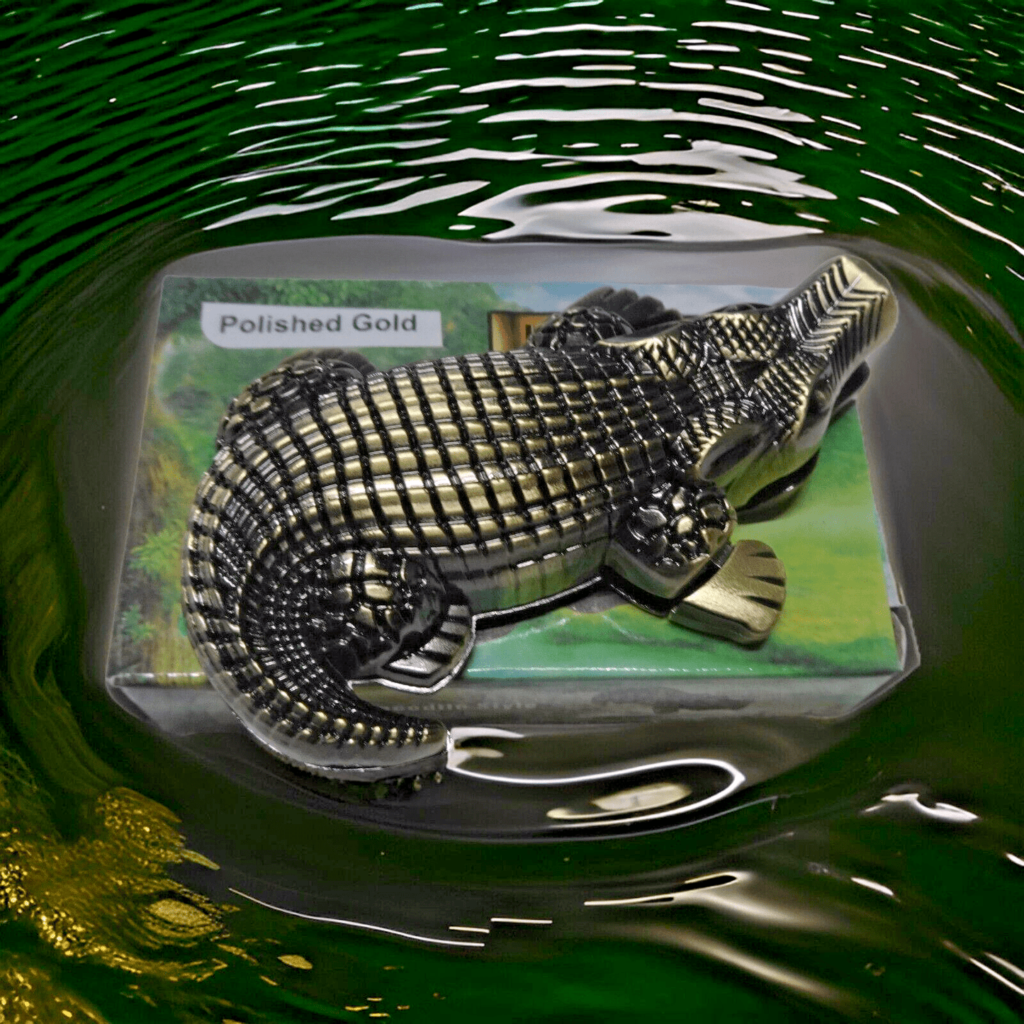 Metal Alligator Lighter Novelty Crocodile Shaped Jet Torch Lighter USA - Lighter Deals USA