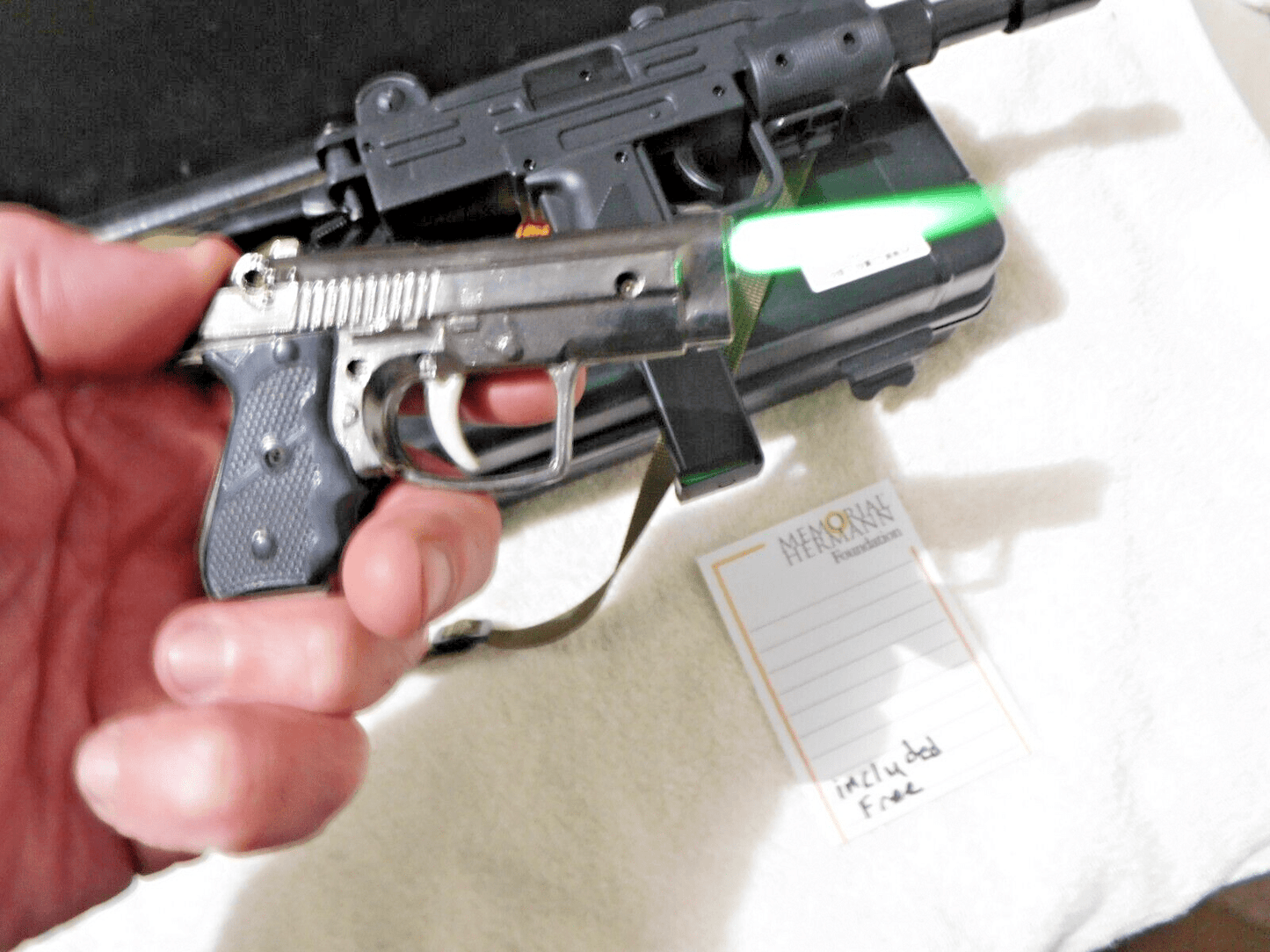 Mini UZI Submachine Gun Pistol Jet Torch Lighter Combo - Lighter Deals USA