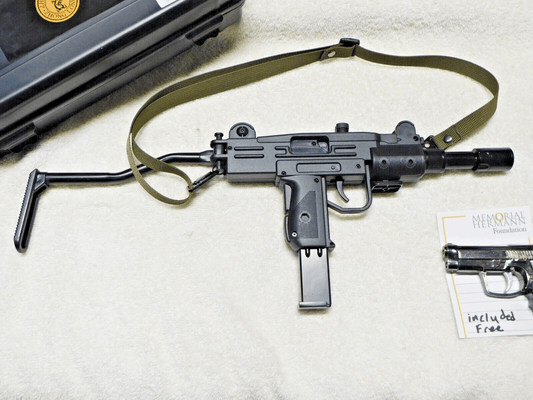 Mini UZI Submachine Gun Pistol Jet Torch Lighter Combo - Lighter Deals USA