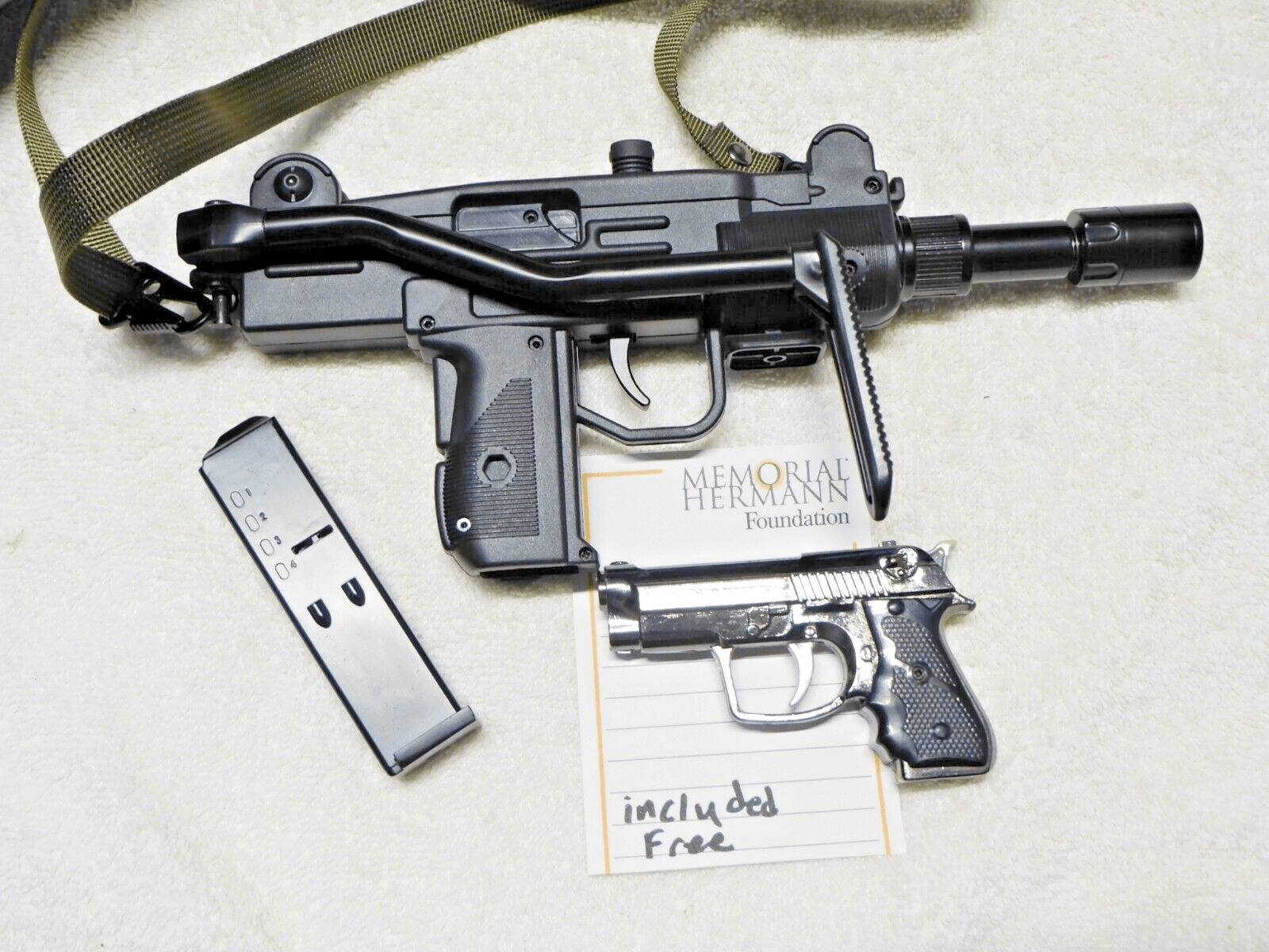 Mini UZI Submachine Gun Pistol Jet Torch Lighter Combo - Lighter Deals USA