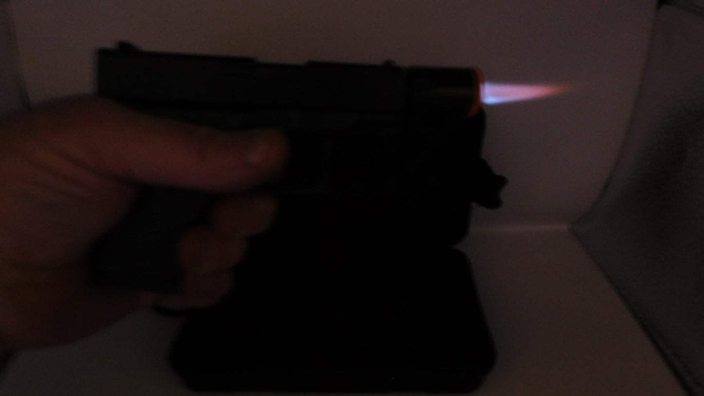 Model 17 Gen 5 Gun Shape Jet Torch Lighter Slide Action Series 9X19 USA Stocked - Lighter Deals USA