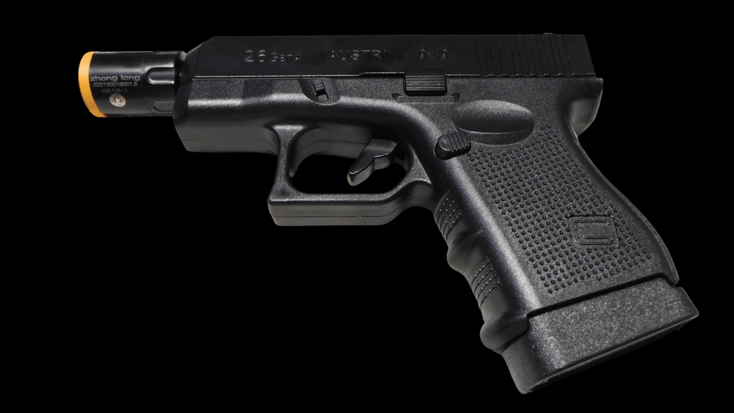 Model 26 Gen 4 Slide Action Combo And Medium Gun Shape Jet Torch Lighters - Lighter Deals USA