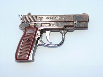 Model 75 Gun Shaped Jet Torch Lighter With White LED Light USA Stocked - Lighter Deals USA