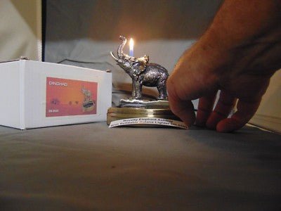 Novelty Elephant Shape Ashtray With Refillable Lighter USA Stocked And - Lighter Deals USA