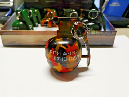 Novelty Grenade Shape Butane Lighter With Realistic Sound Effects - Lighter Deals USA