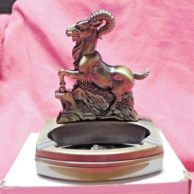 Novelty Ram Shape Ashtray Lighter Refillable Butane USA Stocked And Sh - Lighter Deals USA