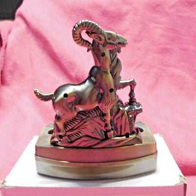 Novelty Ram Shape Ashtray Lighter Refillable Butane USA Stocked And Sh - Lighter Deals USA