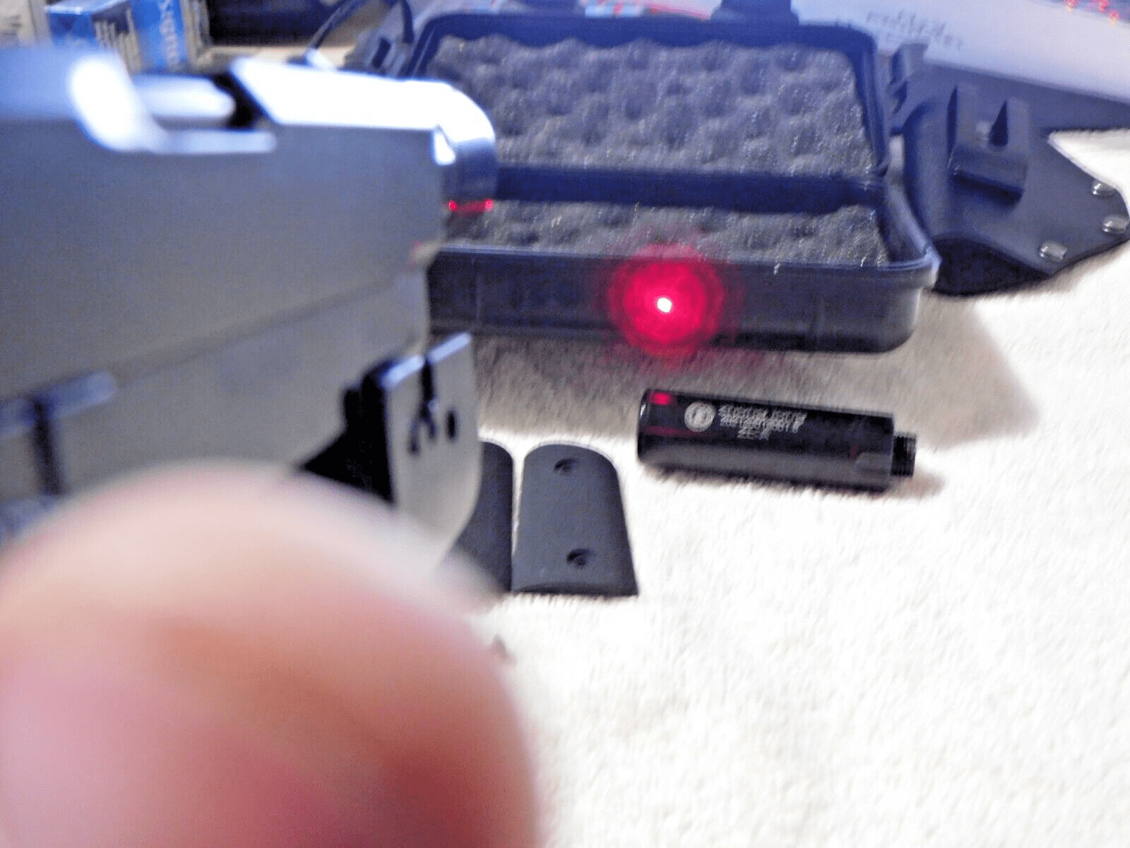 OPS M.R.P. 45 Cal Luxury Pistol Gun Shape Jet Torch Lighter w/Case & Attachments - Lighter Deals USA