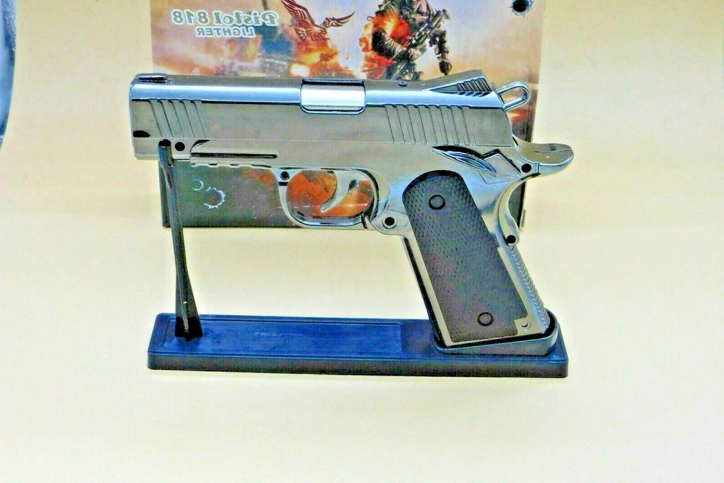 OPS Tactical AS Gun Pistol Shape Jet Torch Lighter USA Stocked And Shi - Lighter Deals USA