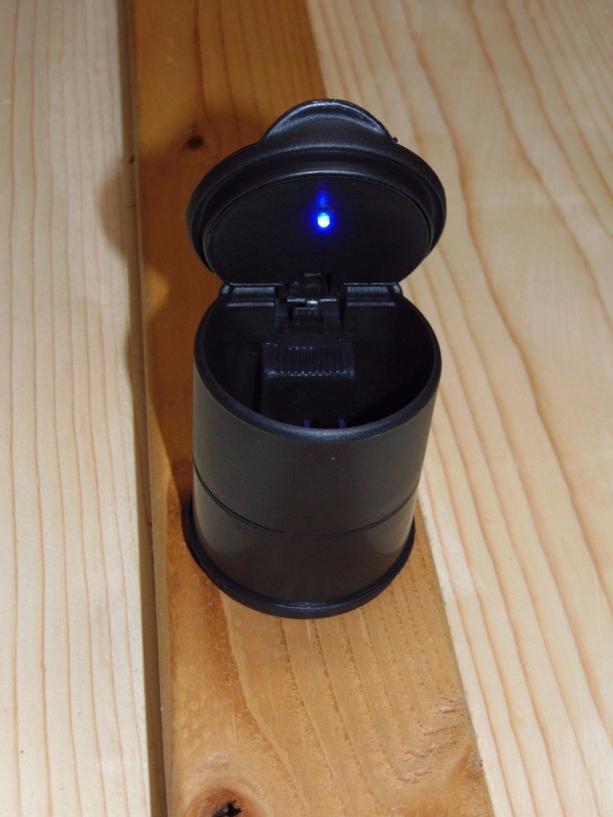 Portable Car Ashtray With Blue LED Light USA Stocked And Shipped - Lighter Deals USA