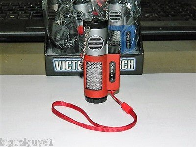Quad Jet Torch Lighter 4 Burners For Plumbing Includes Wii Wrist Strap - Lighter Deals USA