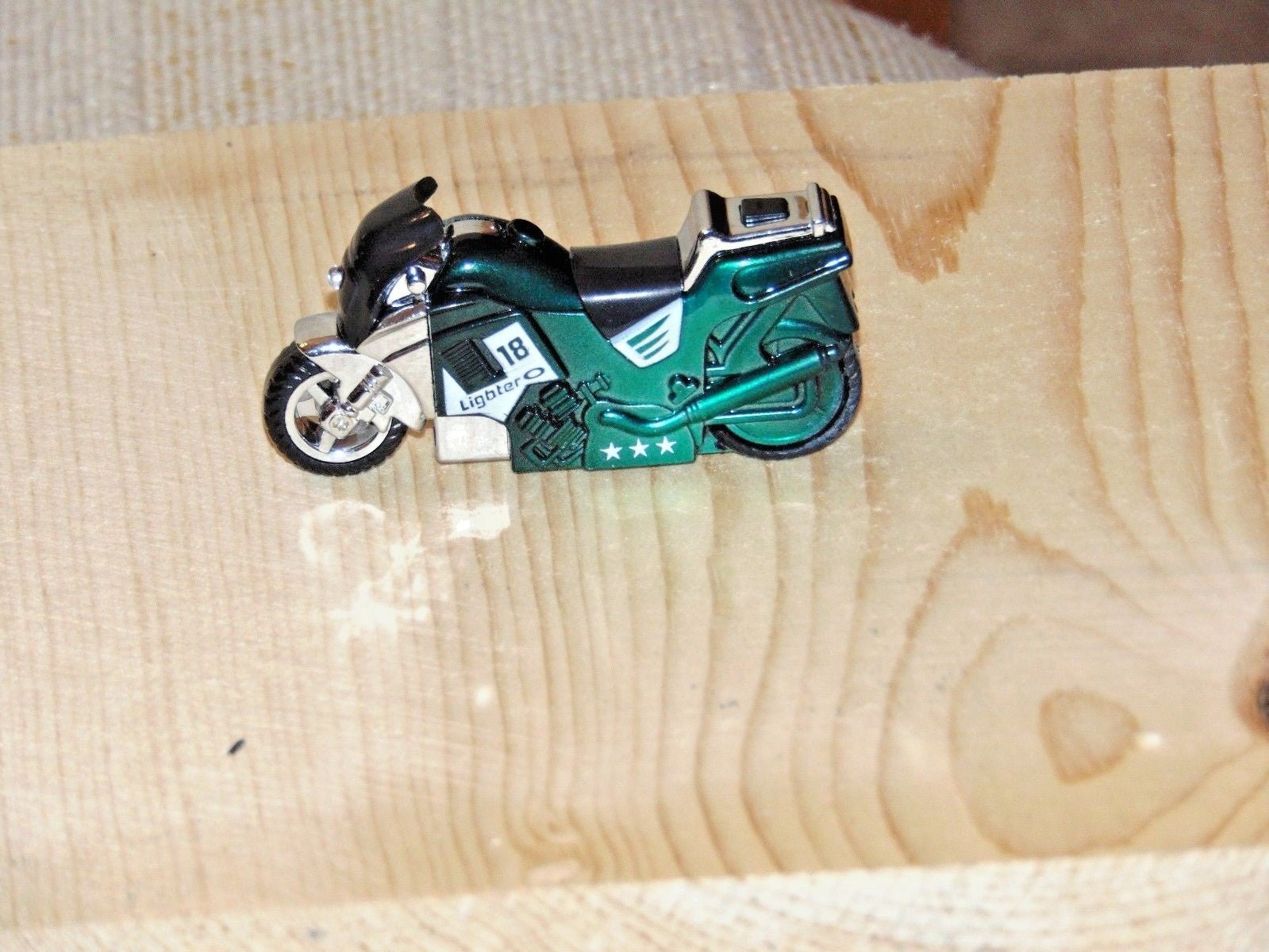 Racing Motorcycle Shaped Jet Torch Lighter USA Stocked And Shipped But - Lighter Deals USA