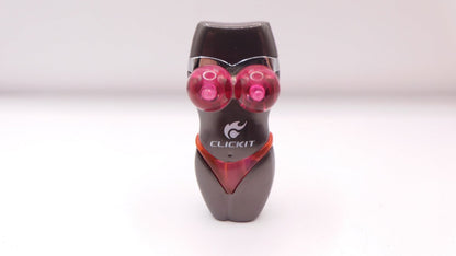 Red and Blue Bikini Girl Lighter With Flashing LED USA Stocked and Shipped - Lighter Deals USA
