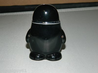 Red Front Penguin Shaped Jet Torch Lighter With Flashing LED Colorful - Lighter Deals USA