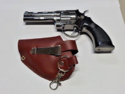 Smith And Wesson Colt 357 Gun Revolver Jet Torch Lighter USA Stocked A - Lighter Deals USA