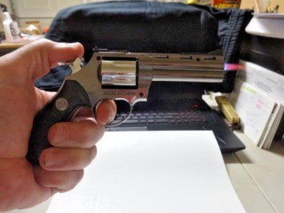 Smith And Wesson Colt 357 Gun Revolver Jet Torch Lighter USA Stocked A - Lighter Deals USA