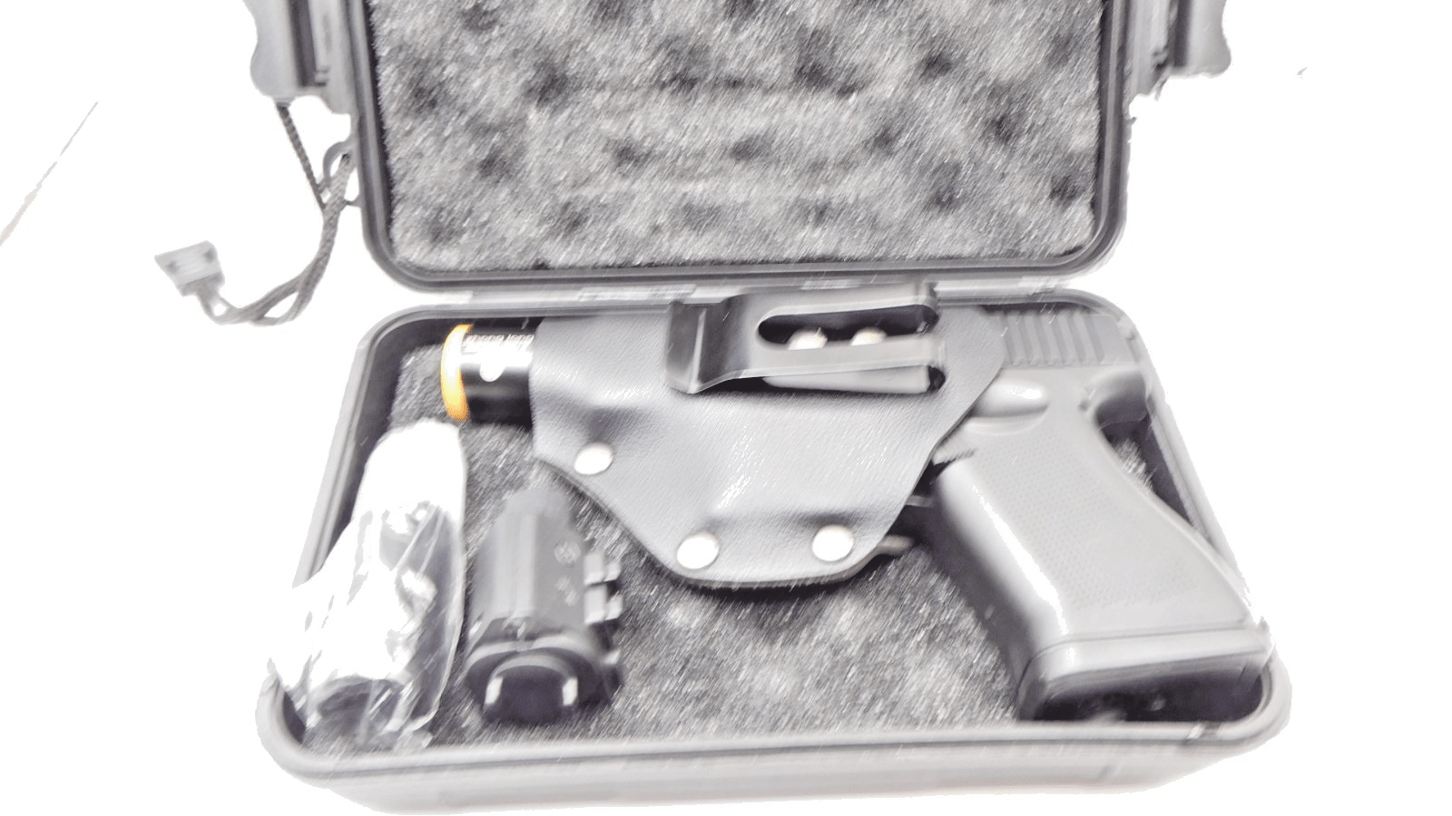Sportsman 9mm Gun Shape Jet Torch Lighter Includes Case - Lighter Deals USA