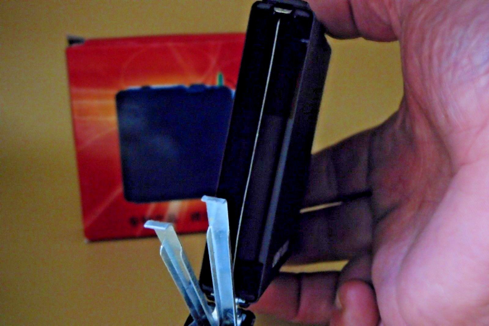Sturdy Cigarette Case With Built In Jet Torch Lighter King Size USA St - Lighter Deals USA