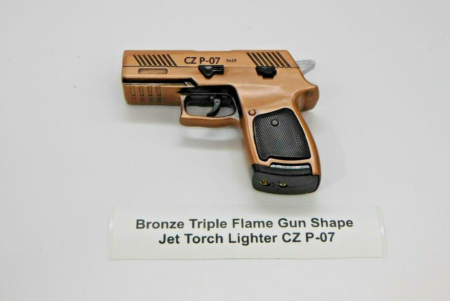 Triple Flame Gun Shape Jet Torch Lighter Choice Of 3 Colors USA Stocked - Lighter Deals USA