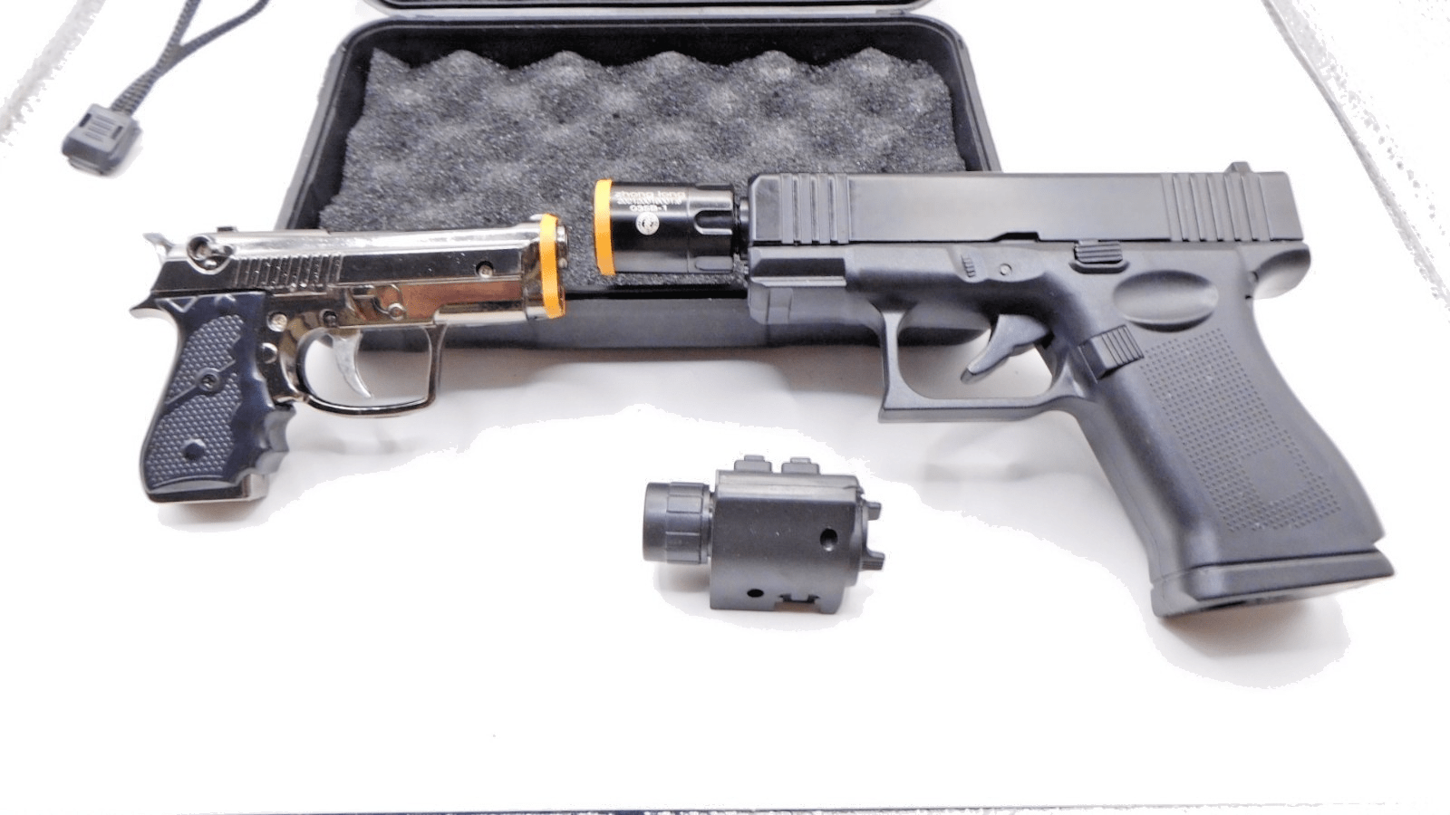 Triple Play 9mm Gun Shape Jet Torch Lighter USA Stocked And Shipped 2 - Lighter Deals USA