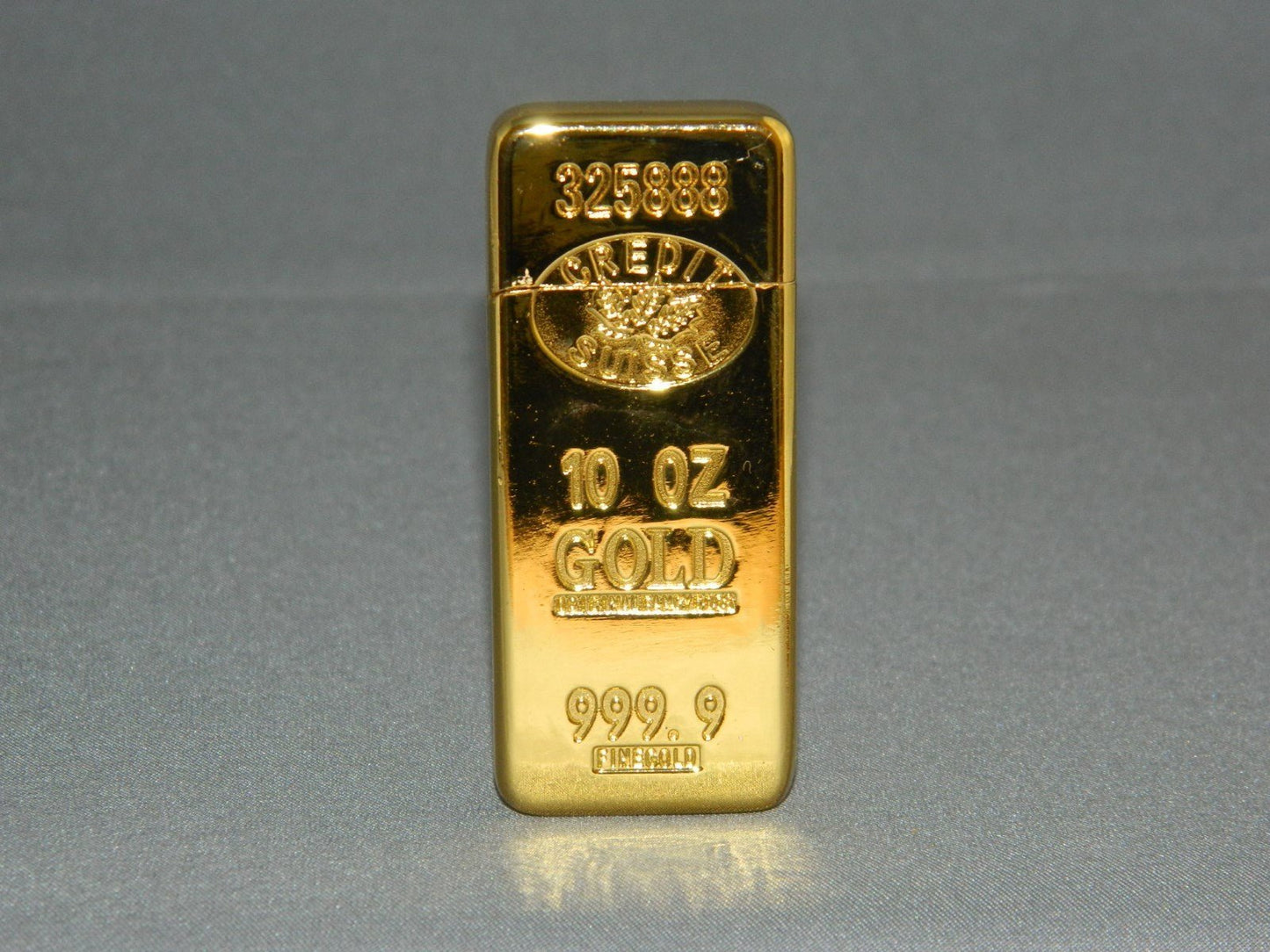 Ultra Thin Gold Bar Shaped Sophisticated Butane Lighter 999.9 USA Stoc - Lighter Deals USA