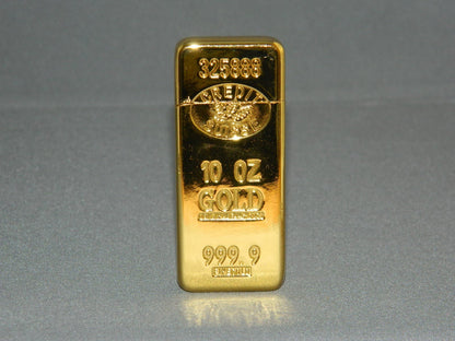 Ultra Thin Gold Bar Shaped Sophisticated Butane Lighter 999.9 USA Stoc - Lighter Deals USA